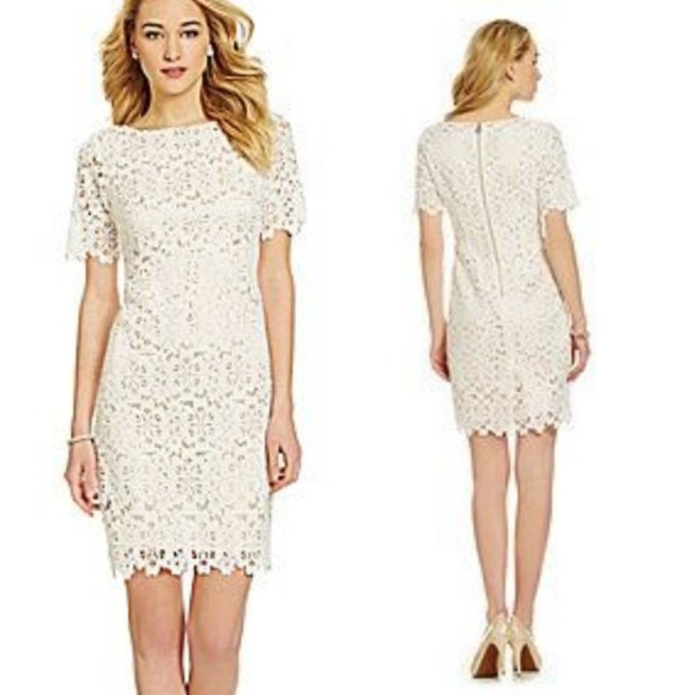 ANTONIO MELANI • Edith Floral Lace Dress